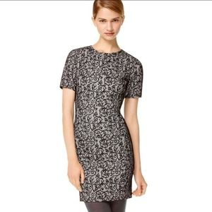 Aritzia Wilfred‎ Women's Mignonne Floral Black & Gray Sheath Dress. Size S